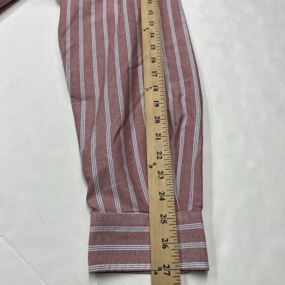 Vintage Ralph Lauren Mens Custom Fit Long Sleeve XXL Button Down Pink Preppy - Picture 11 of 11